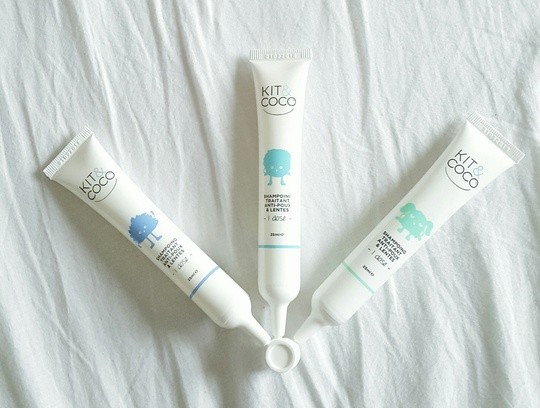 trois tubes de shampoings kit&coco
