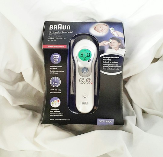 Braun NTF3000WE Thermomètre Sans Contact + Frontal dans sa boite